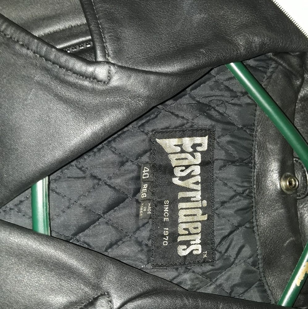Easy Rider 40 regular leather jacket - Picture 2 of 2